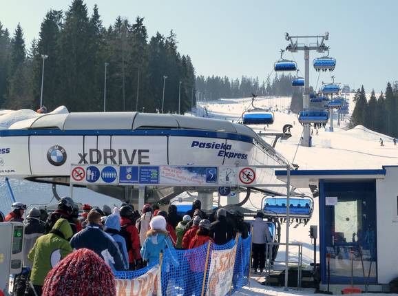 Pasieka Express - 6pers. High speed chairlift (detachable) with bubble