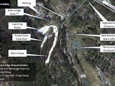 Trail map Sapphire Valley
