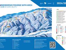 Trail map Mariborsko Pohorje – Maribor
