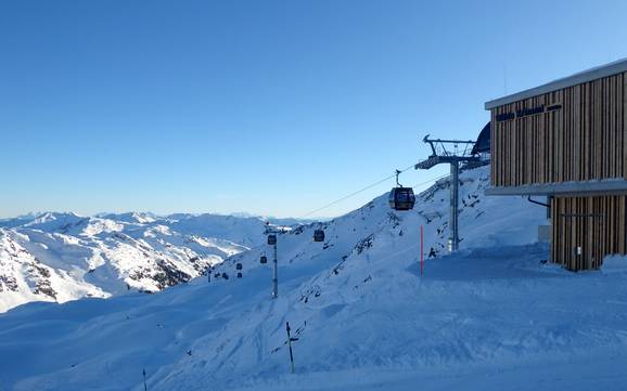 Skiing in the Austrian Alps