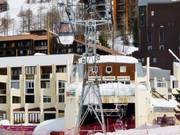 Pelevos - 4pers. Gondola lift (monocable circulating ropeway)