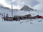 Mountain hut tip Le Palet