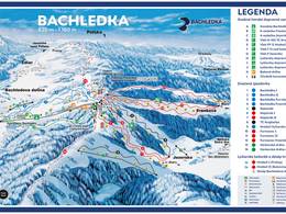 Trail map Bachledova/Jezersko/Frankova