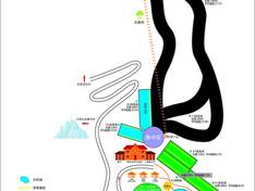 Trail map Jiudingshan Taiziling