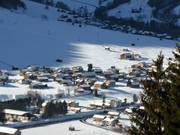 Au (approx. 2 km away) with Grunholz lift