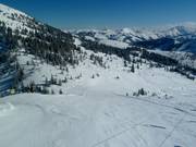 Descent at the Windauberg chairlift, Westendorf