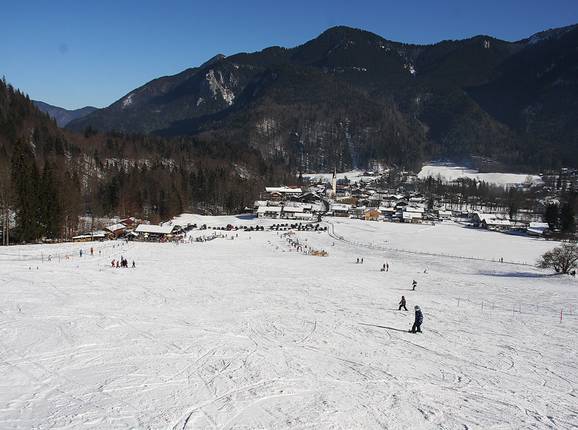 Easy slopes at the Kirchberg lifts
