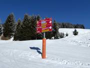 Signposting in the ski area