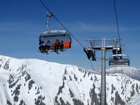 Rottenmann und Wölz Tauern: best ski lifts – Lifts/cable cars Riesneralm – Donnersbachwald