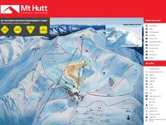 Trail map Mt. Hutt