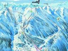 Trail map Le Seignus