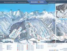 Trail map Kranjska Gora
