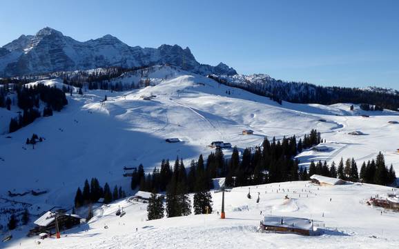 Salzburger Saalachtal: size of the ski resorts – Size Almenwelt Lofer