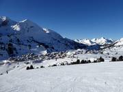 View over the Obertauern mountain pass