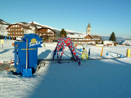 Meransen children's area operated by Gitschberg ski school