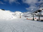 View along the Curvey Basin chairlift