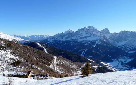 Alta Pusteria (South Tyrol): size of the ski resorts – Size 3 Zinnen Dolomites – Helm/Stiergarten/Rotwand/Kreuzbergpass