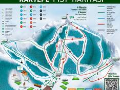 Trail map Green Park Resort – Kartepe