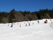 Easy slope in the valley in Nad Nádražím