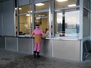 Friendly ticket office staff