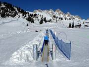 Conveyor belt at Campigol (Passo San Pellegrino)