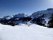 Wonderful slope from Hahnenmoos to Geils