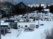 Campsite at the valley station