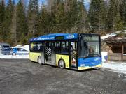 Ski bus at the Wettersteinbahn