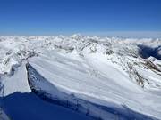 Start of the Wildspitz downhill run