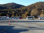 Resort shuttle buses in Thredbo