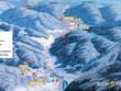 Trail map of the ski resort Razula