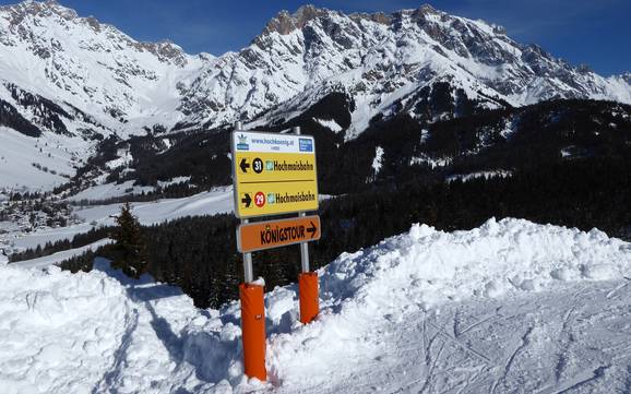 Hochkönig: orientation within ski resorts – Orientation Hochkönig – Maria Alm/Dienten/Mühlbach