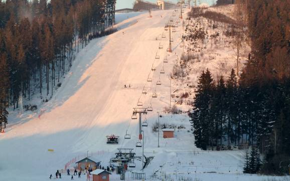 Vogtland County: best ski lifts – Lifts/cable cars Schöneck (Skiwelt)