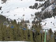 View towards Baita degli Angeli