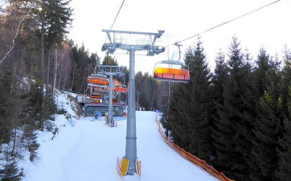 Lower Silesia (Województwo dolnośląskie): best ski lifts – Lifts/cable cars Biały Jar – Karpacz