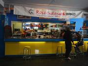 Pit stop at the mountain station of the Funifor Salati