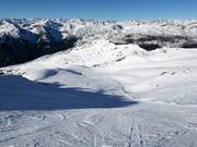 Challenging steep slope