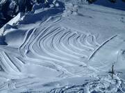 High-altitude cross-country trail at Kitzsteinhorn
