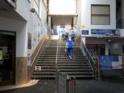 Access to the gondola lift