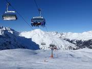 Wide slopes at the Weißspitzbahn