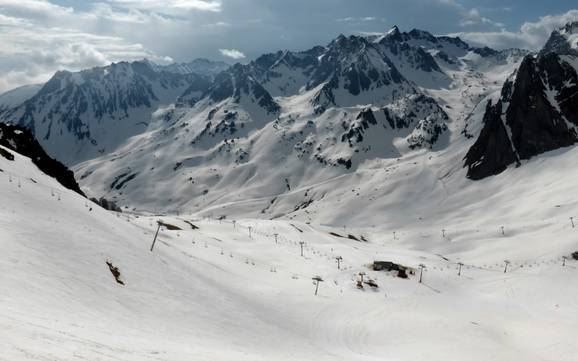 Argelès-Gazost: size of the ski resorts – Size Grand Tourmalet/Pic du Midi – La Mongie/Barèges