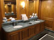 Very well-maintained sanitary facilities