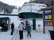 The staff is always present at the entry points.