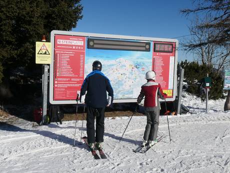 Traunstein: orientation within ski resorts – Orientation Steinplatte Winklmoosalm – Waidring/Reit im Winkl