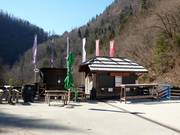 Snack bar at the valley station