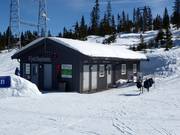Very well-maintained sanitary facilities in the ski area
