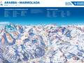 Trail map Arabba/Marmolada