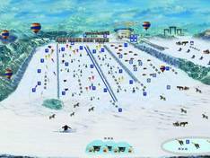 Trail map WeiSiTe Happy Town