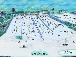 Trail map WeiSiTe Happy Town