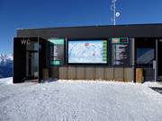 First-class maintained sanitary facilities at the Ganzer X-press mountain station